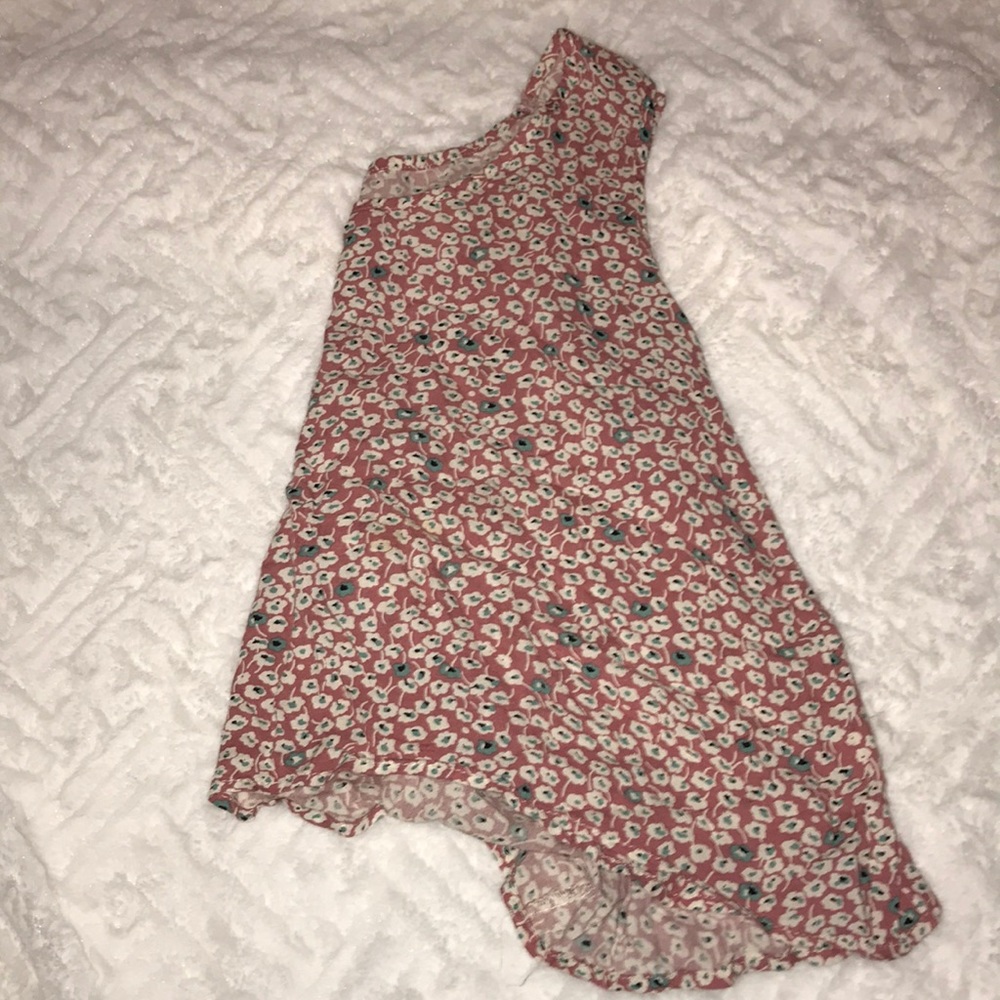 High low crop top
